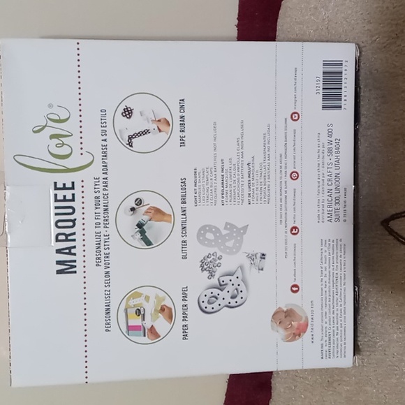 NWT BUNDLE OF 2 CHRISTMAS DIY MARQUEE KIT - Picture 3 of 12